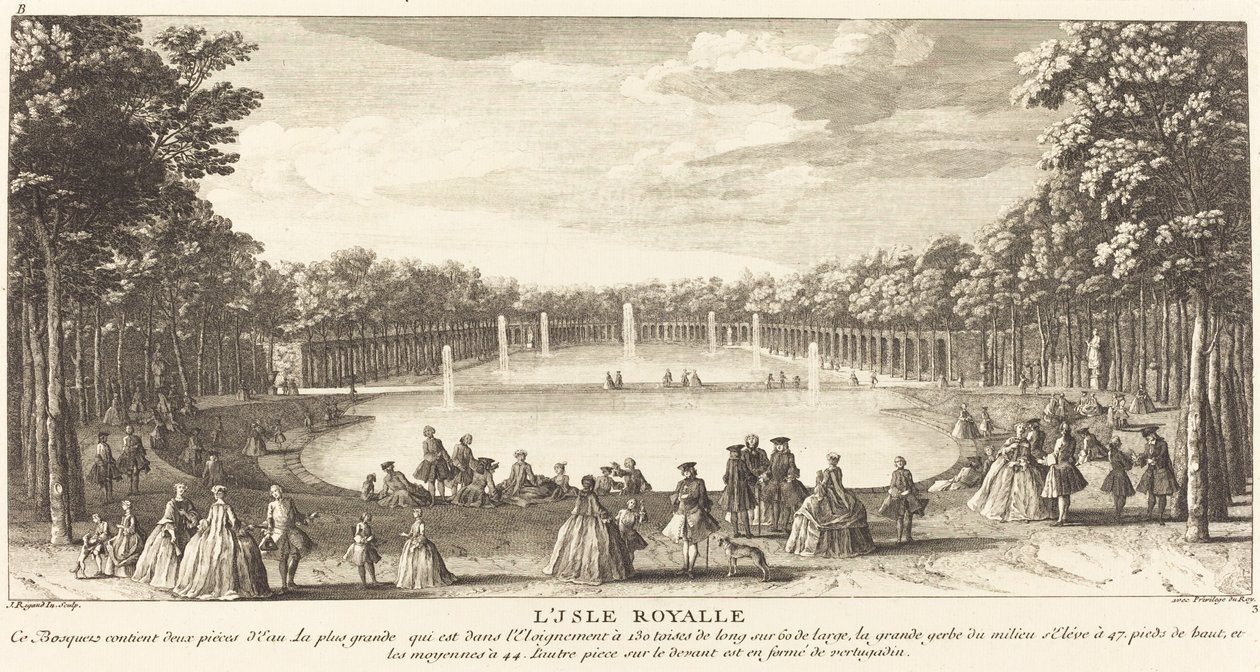 Isle Royalle tekijältä Jean Baptiste Rigaud