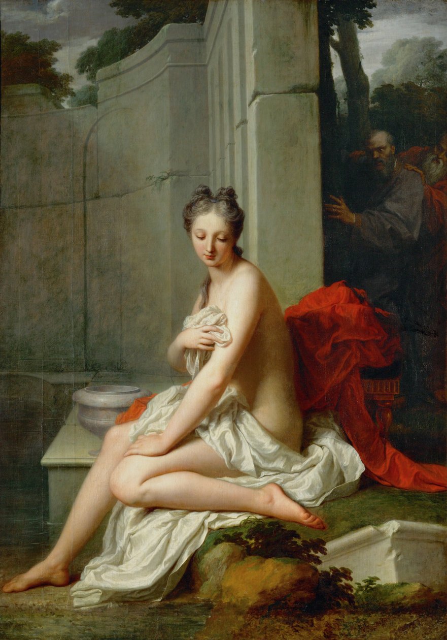 Suzanne au bain - Susanna ja vanhimmat ... tekijältä Jean Baptiste Santerre