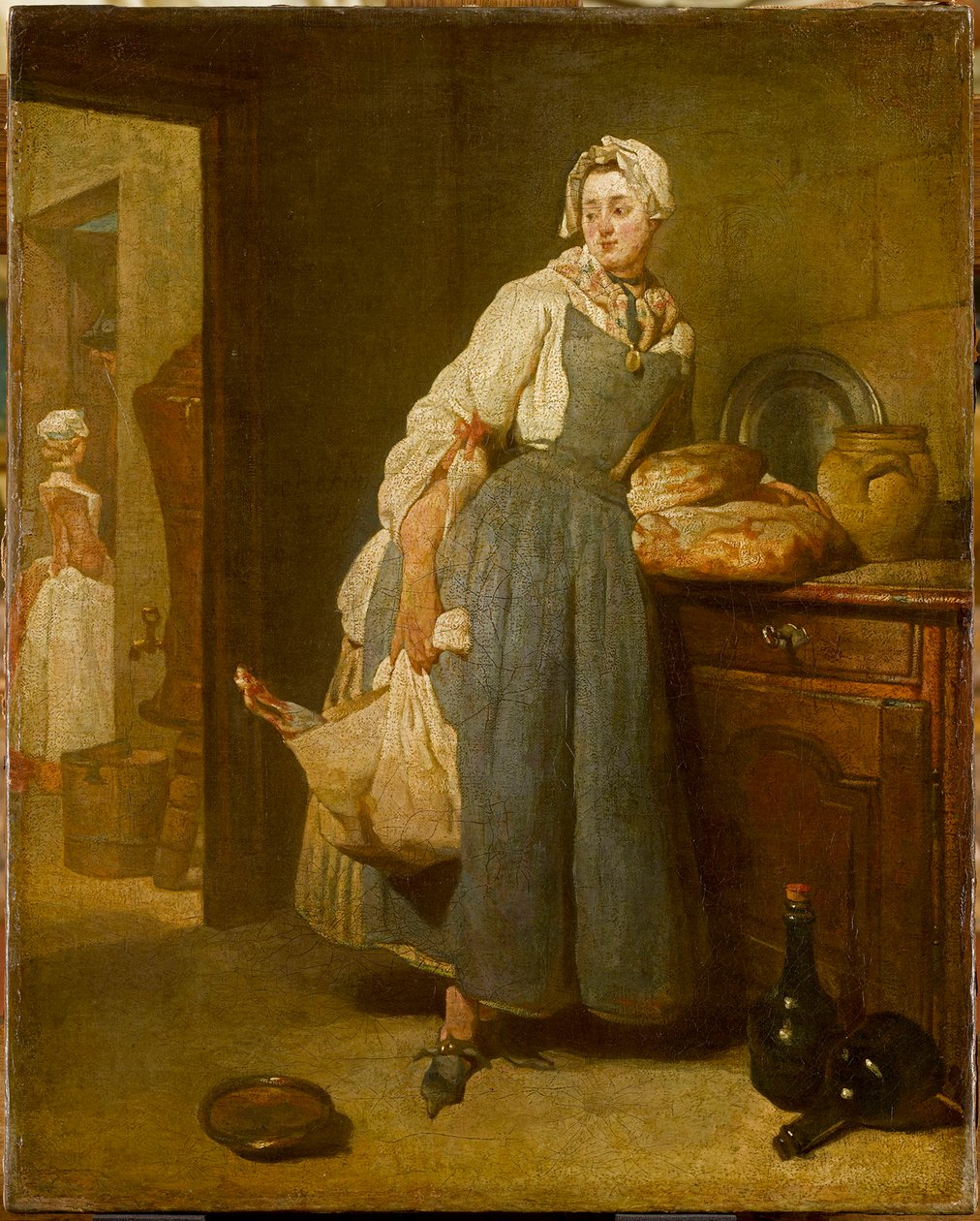 Takaisin torilta, 1739. tekijältä Jean Baptiste Simeon Chardin
