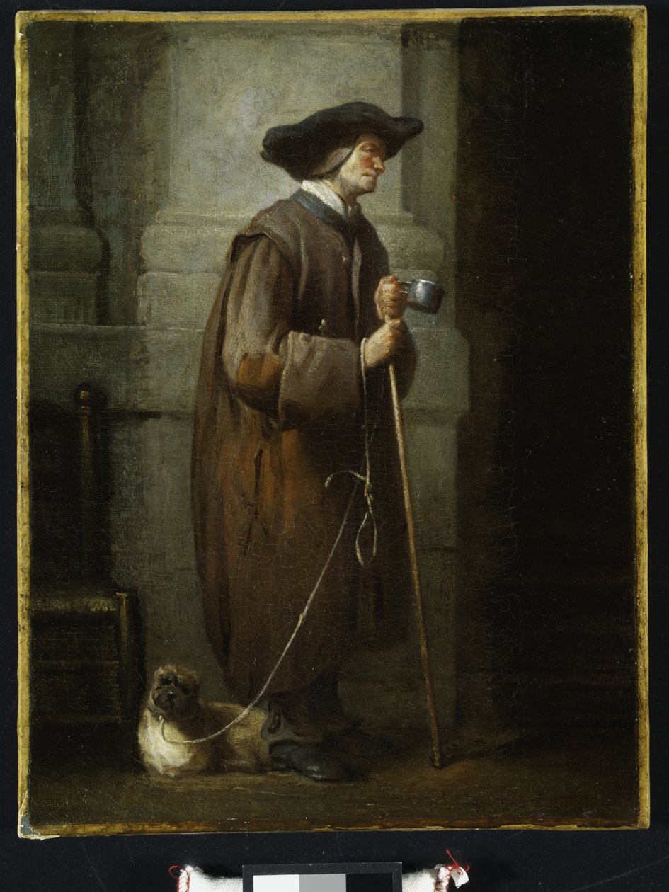 Sokea kerjäläinen tekijältä Jean Baptiste Simeon Chardin