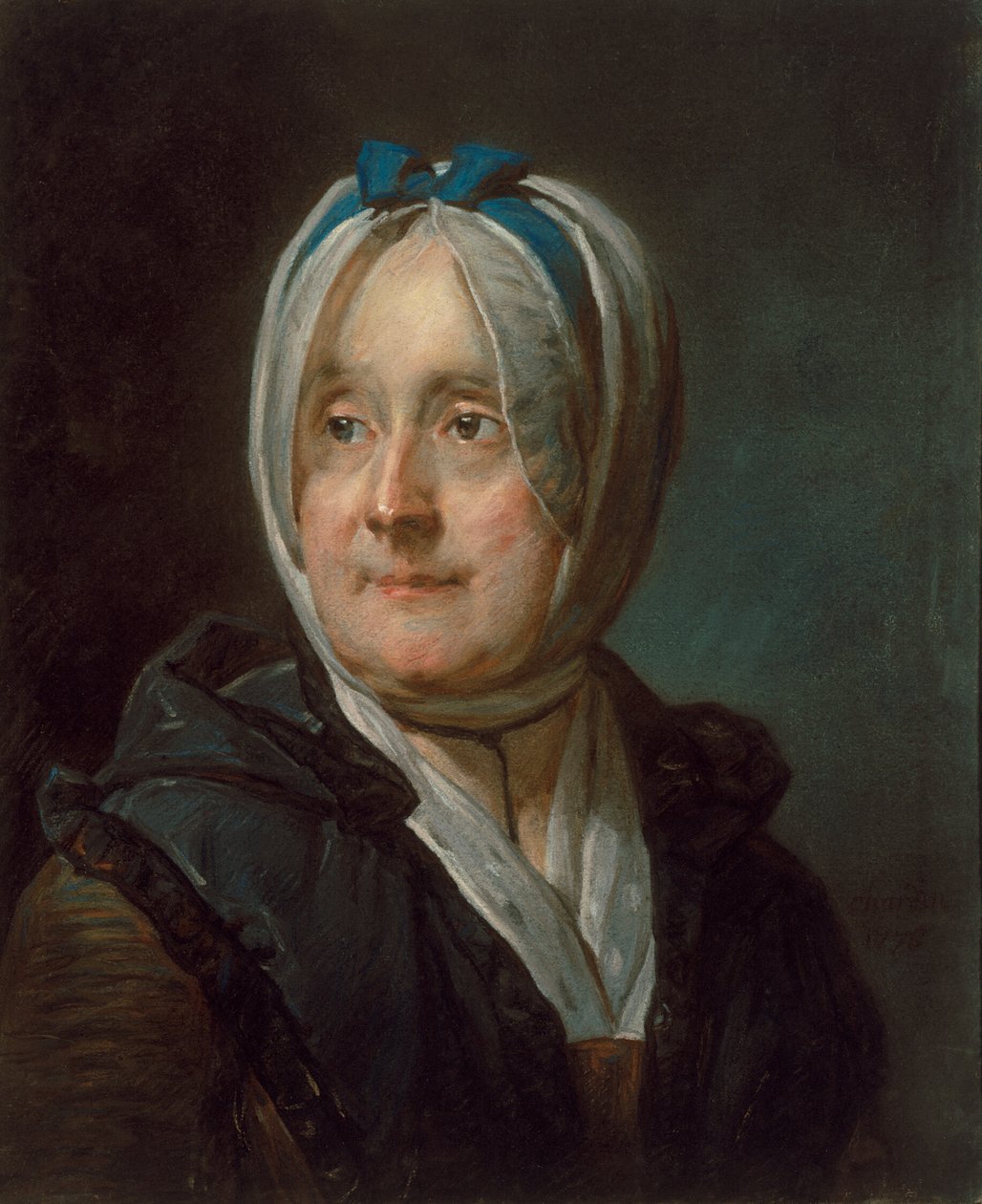 Madame Chardinin muotokuva tekijältä Jean Baptiste Simeon Chardin