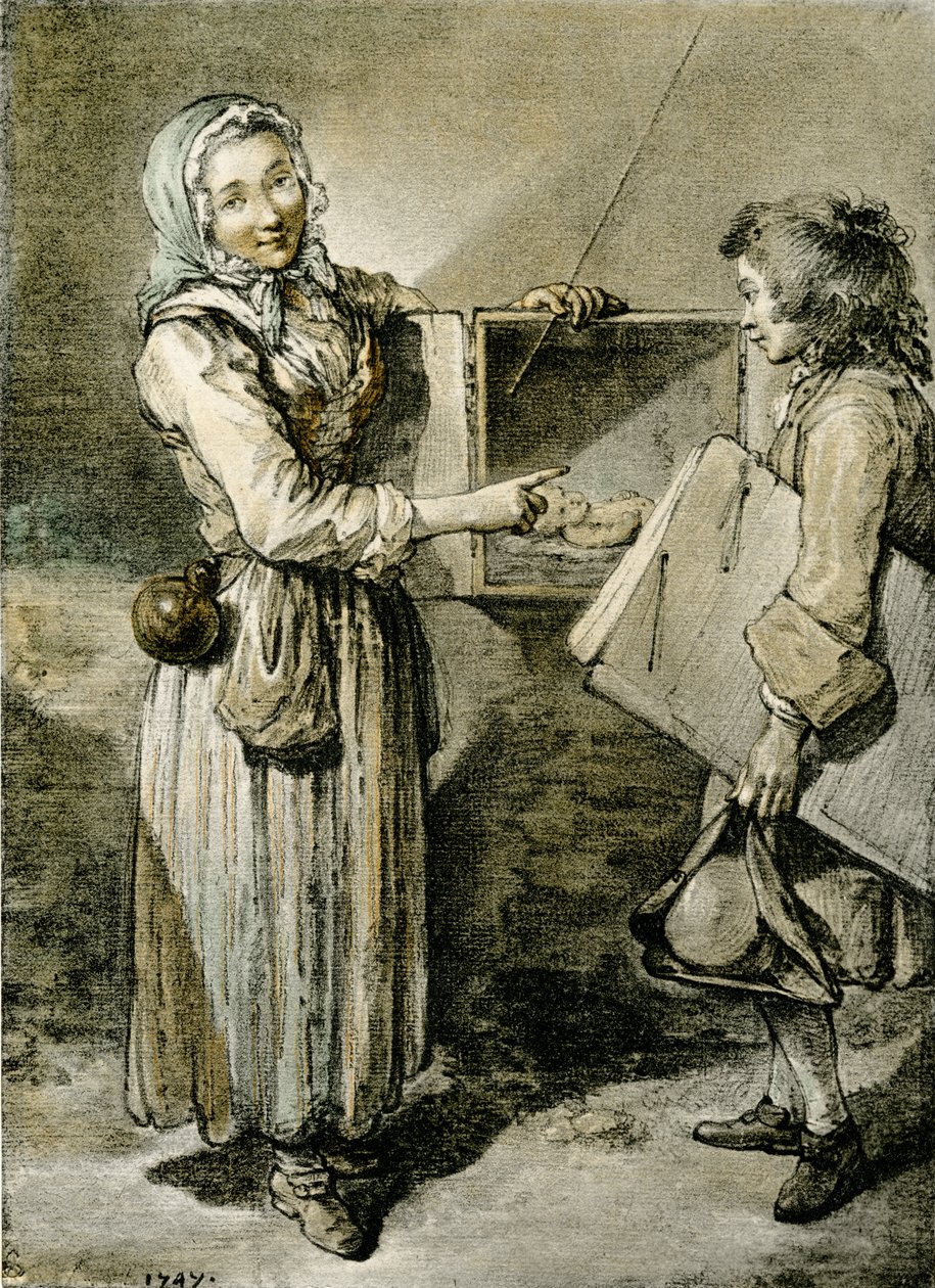 Kurkistuslaatikko tekijältä Jean Baptiste Simeon Chardin