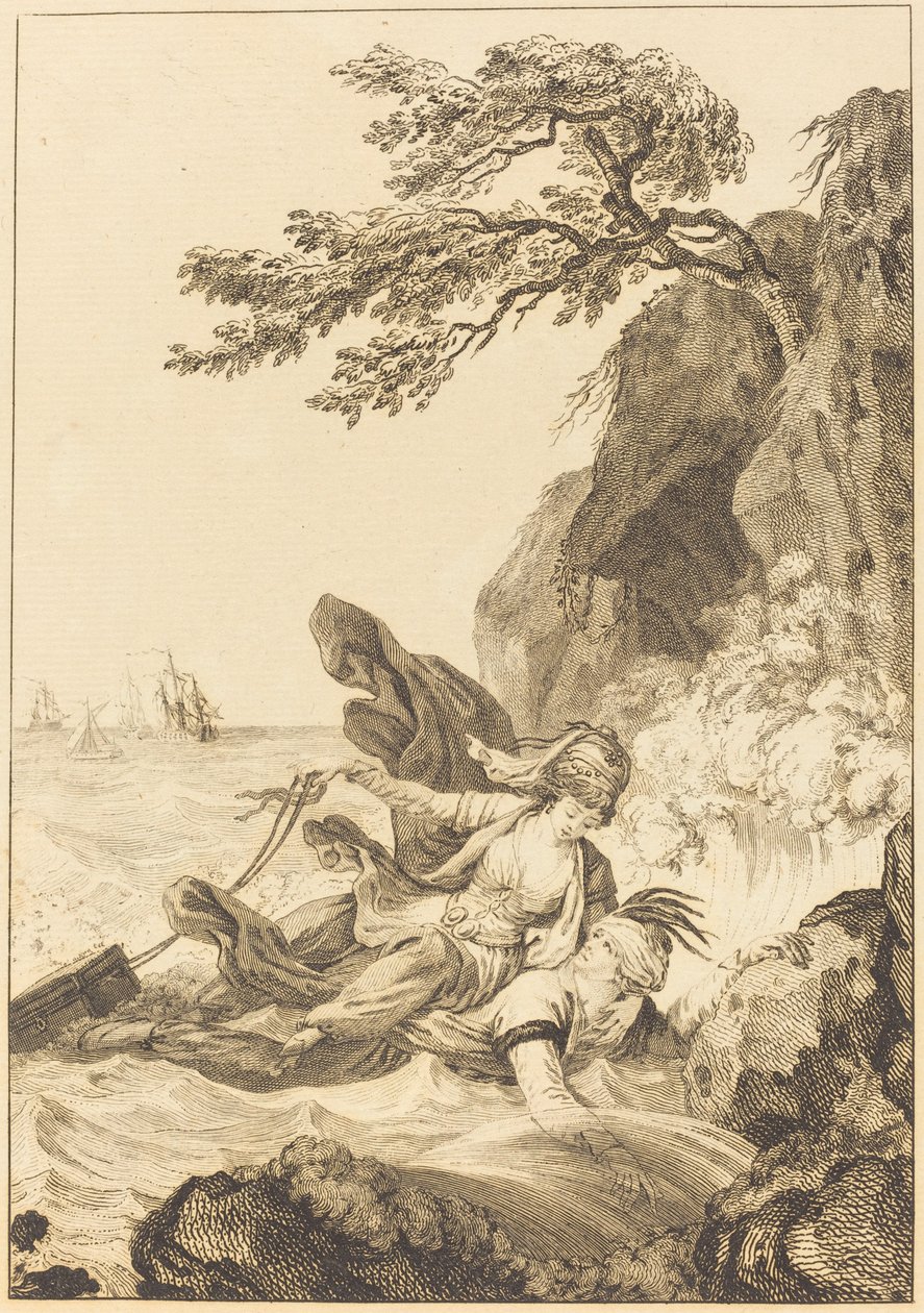 Garben kuninkaan morsian: Kasetti tekijältä Jean Baptiste Tilliard after Charles Monnet