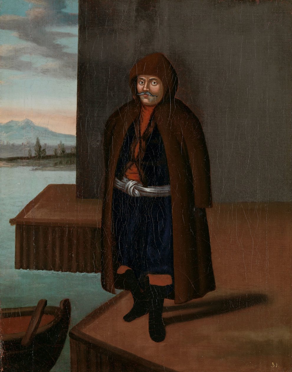 Mies Patmoksen saarelta tekijältä Jean Baptiste Vanmour (workshop of)