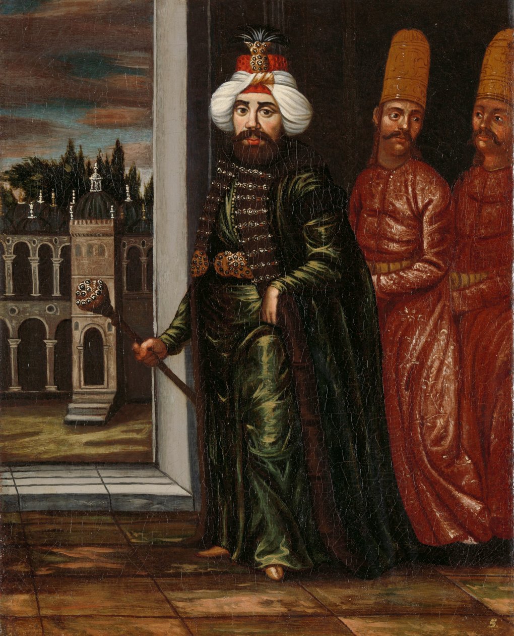 Sulttaani Ahmed III:n muotokuva tekijältä Jean Baptiste Vanmour (workshop of)