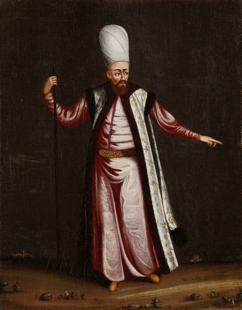 Capoudgi Bachi, Seraglion suurmestari tekijältä Jean Baptiste Vanmour (workshop of)