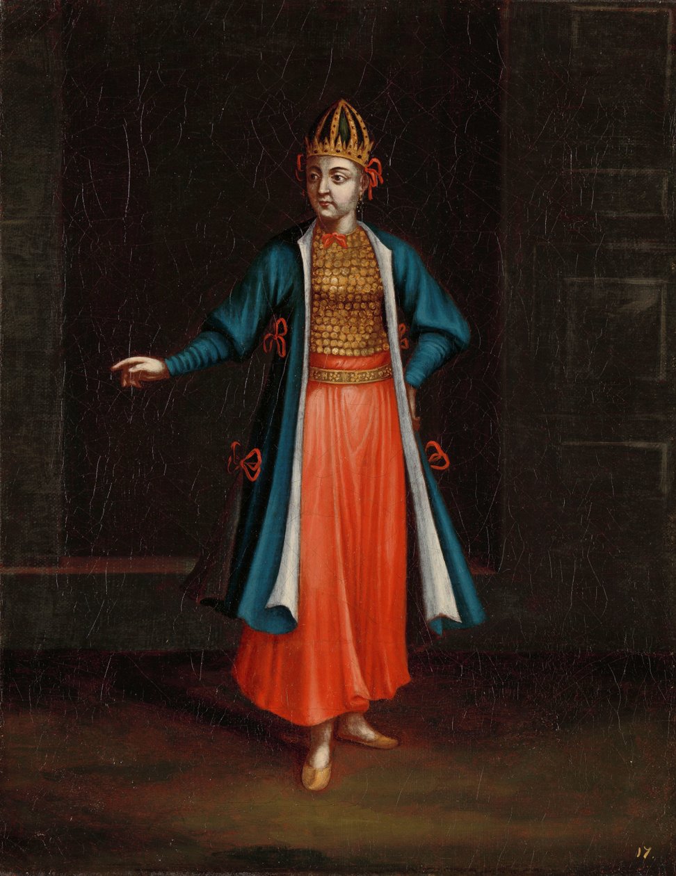 Nainen Bulgarian rannikolta tekijältä Jean Baptiste Vanmour (workshop of)
