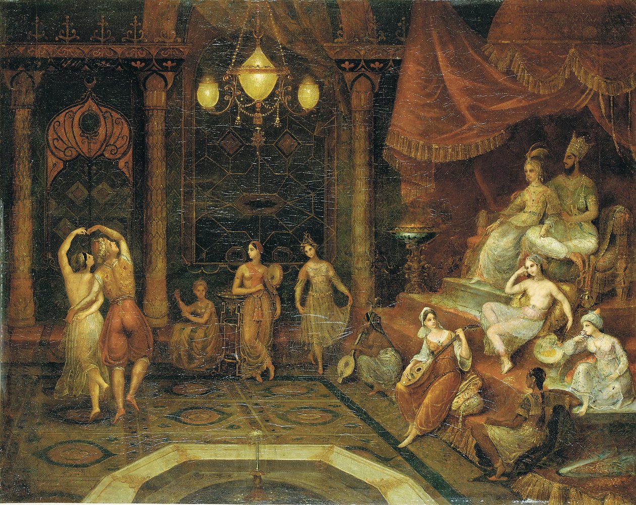Viihdyttää sulttaani tekijältä Jean Baptiste Vanmour