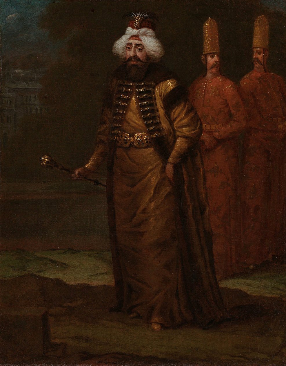 Sulttaani Ahmed E tekijältä Jean Baptiste Vanmour