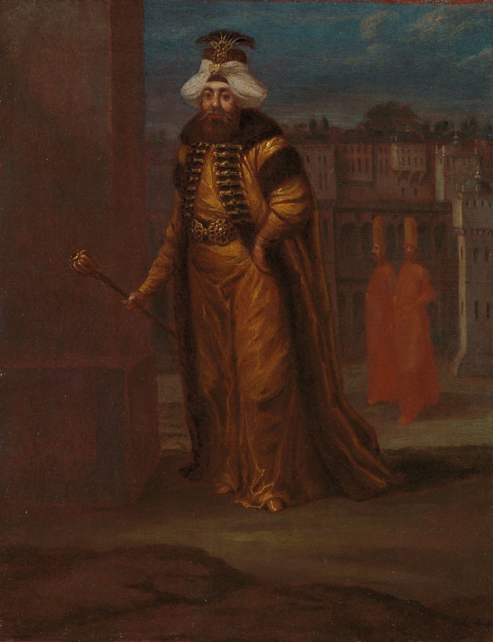 Sulttaani Mahmud I tekijältä Jean Baptiste Vanmour