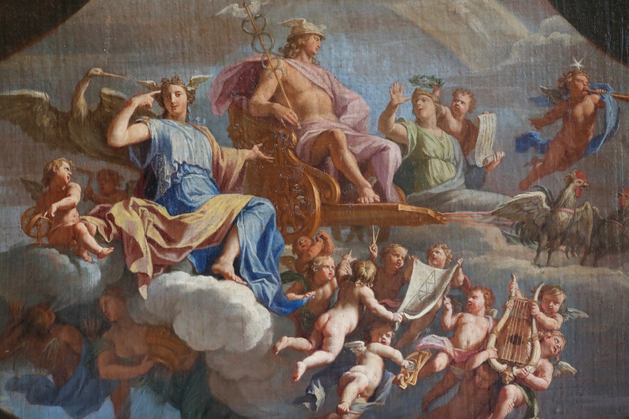 Merkuriuksen vaunut tekijältä Jean Baptiste de Champaigne
