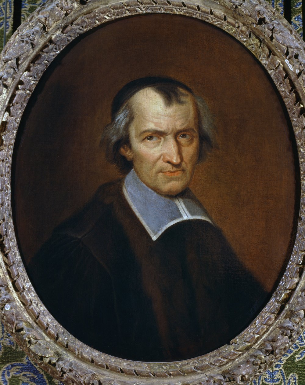 Antoine Arnauldin (1612-1694), ranskalaisen jansenistisen teologin muotokuva, Jean Baptiste de Champaignen (1631-1681) maalaus tekijältä Jean Baptiste de Champaigne