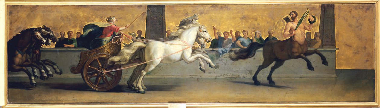 Akhilleuksen koulutus: Chariot Racing, 1600-luvun puoliväli, loppu tekijältä Jean Baptiste de Champaigne