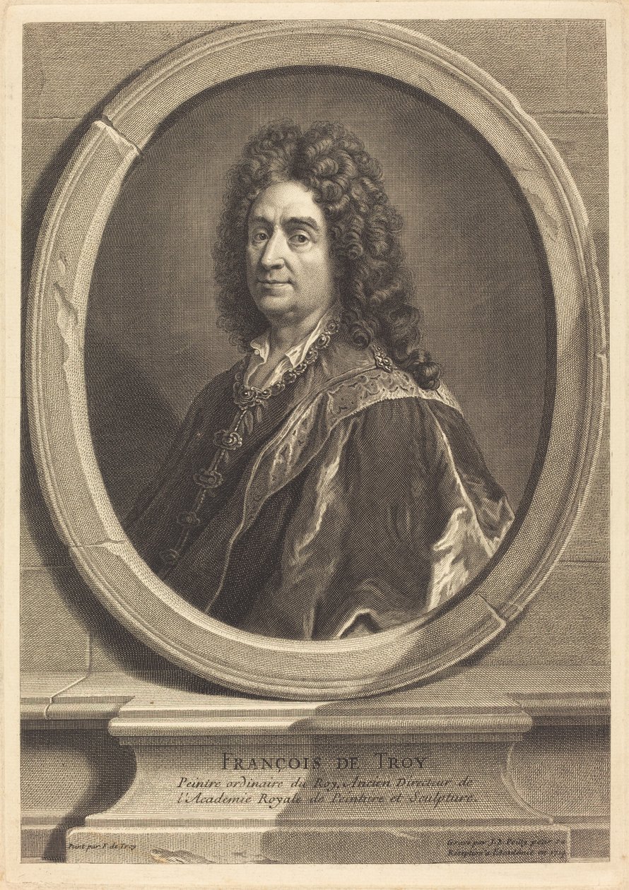 Franciscus Troijalainen tekijältä Jean Baptiste de Poilly after François