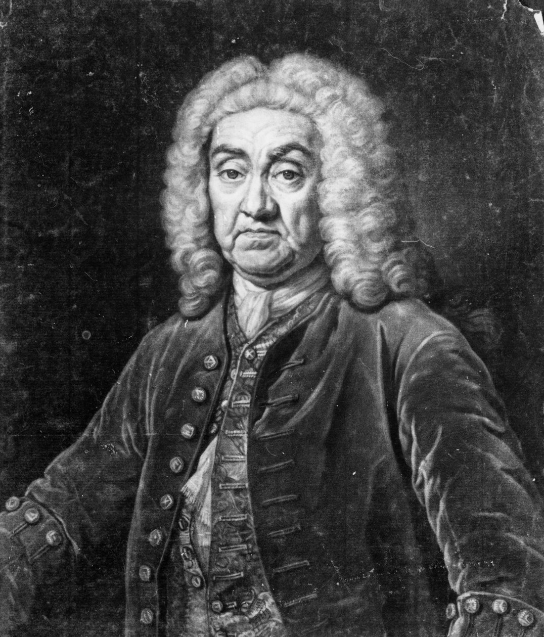 John James Heidegger, kaiverrus John Faber, 1749 tekijältä Jean Baptiste van Loo