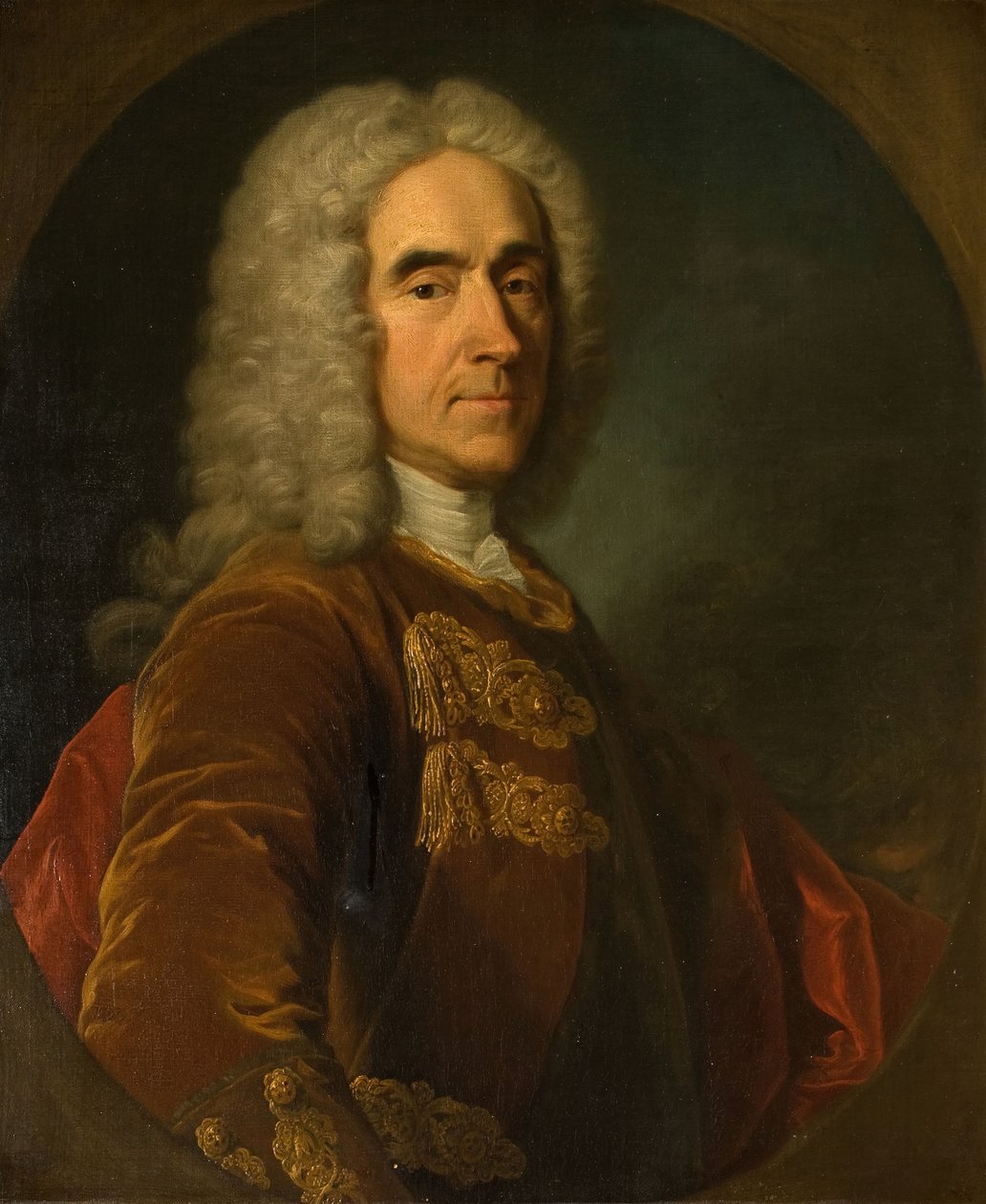 Muotokuva Sir Richard Templesta, Birminghamin 4. varakreivi, 1738-42. tekijältä Jean Baptiste van Loo