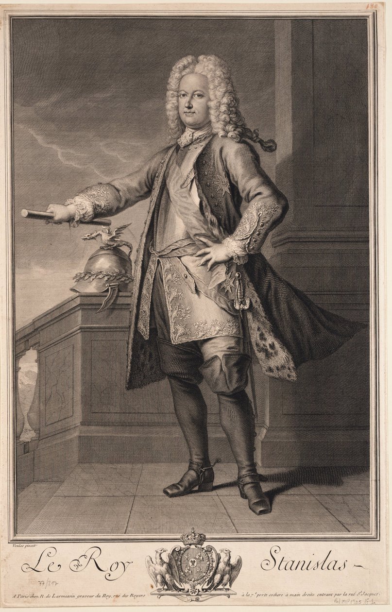Stanislaw I Leszczynski 1677-1766, Puolan kuningas, 1705 tekijältä Jean Baptiste van Loo