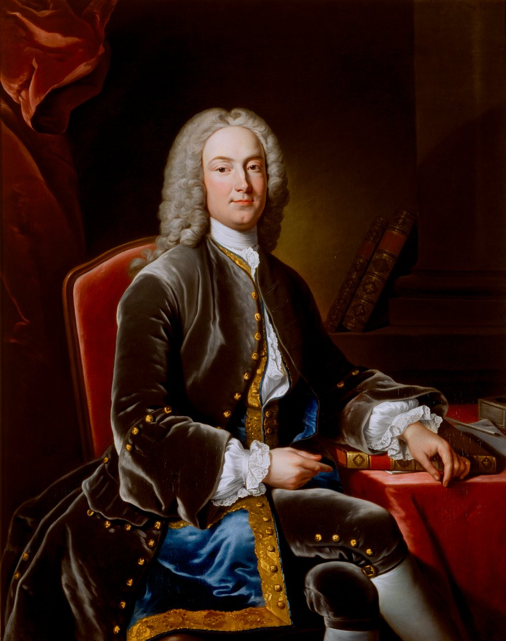 William Murray, Earl of Mansfield, brittiläinen lakimies, poliitikko ja tuomari, 1738 tekijältä Jean Baptiste van Loo