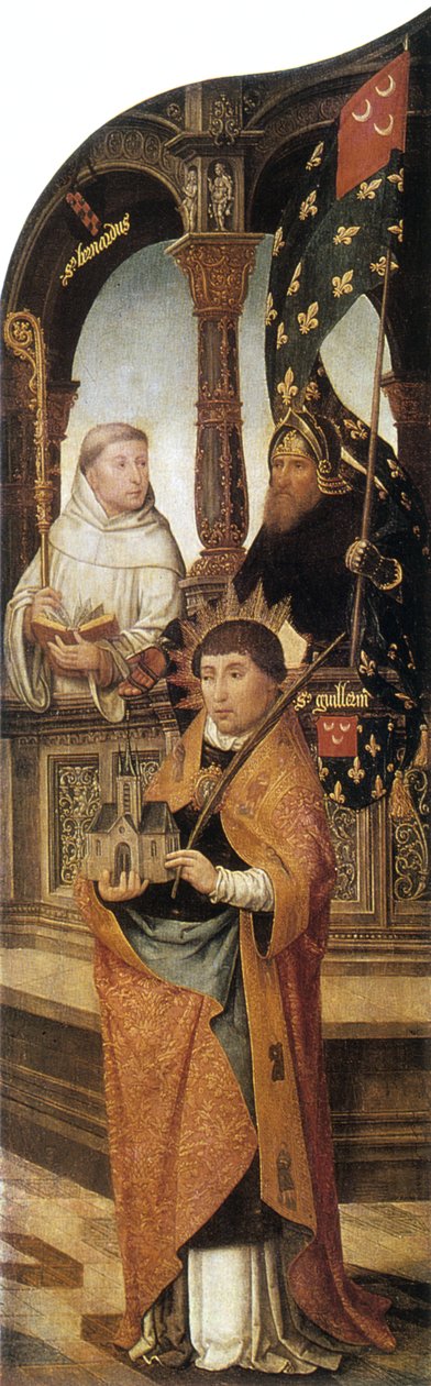 Ilmoitus, 1516-1517 tekijältä Jean the Elder Bellegambe