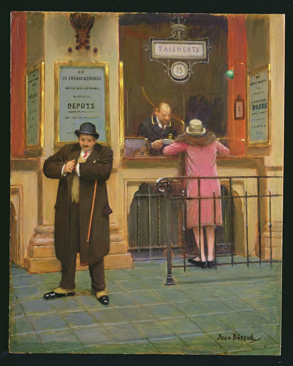 Tätini luona tekijältä Jean Beraud