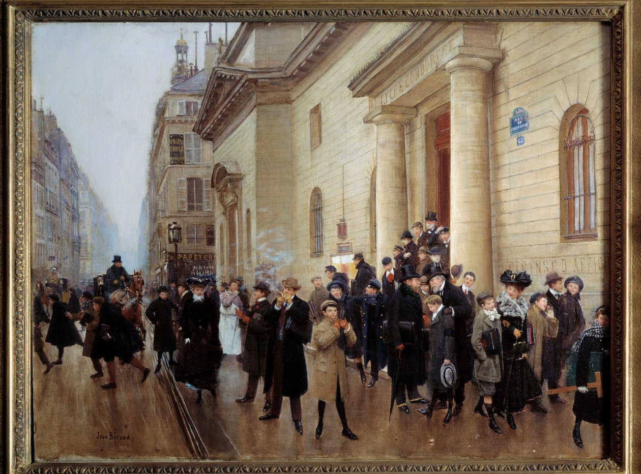 Pariisin Concorcet-lukiosta eroaminen Jean Beraud