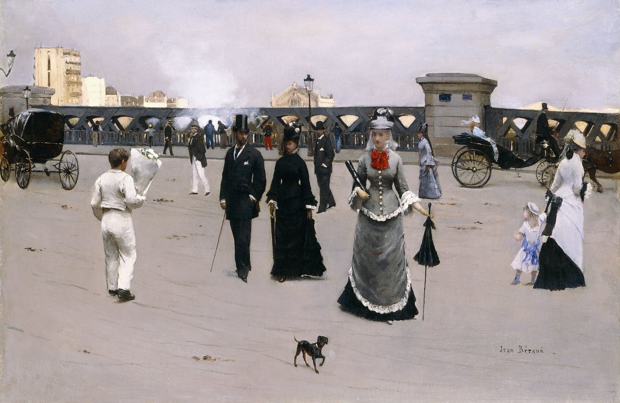 Euroopan silta, n. 1875 tekijältä Jean Beraud