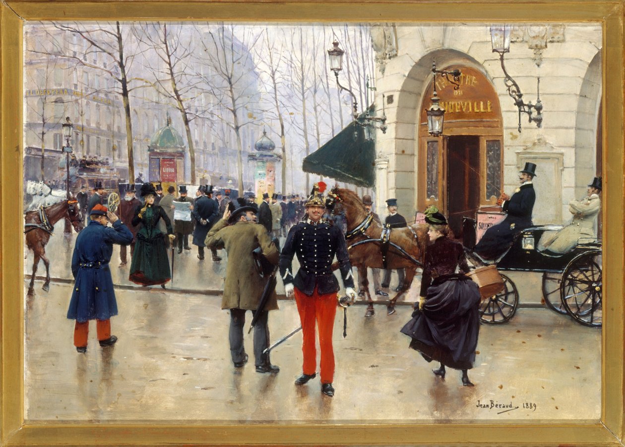 Vaudeville-teatteri tekijältä Jean Beraud