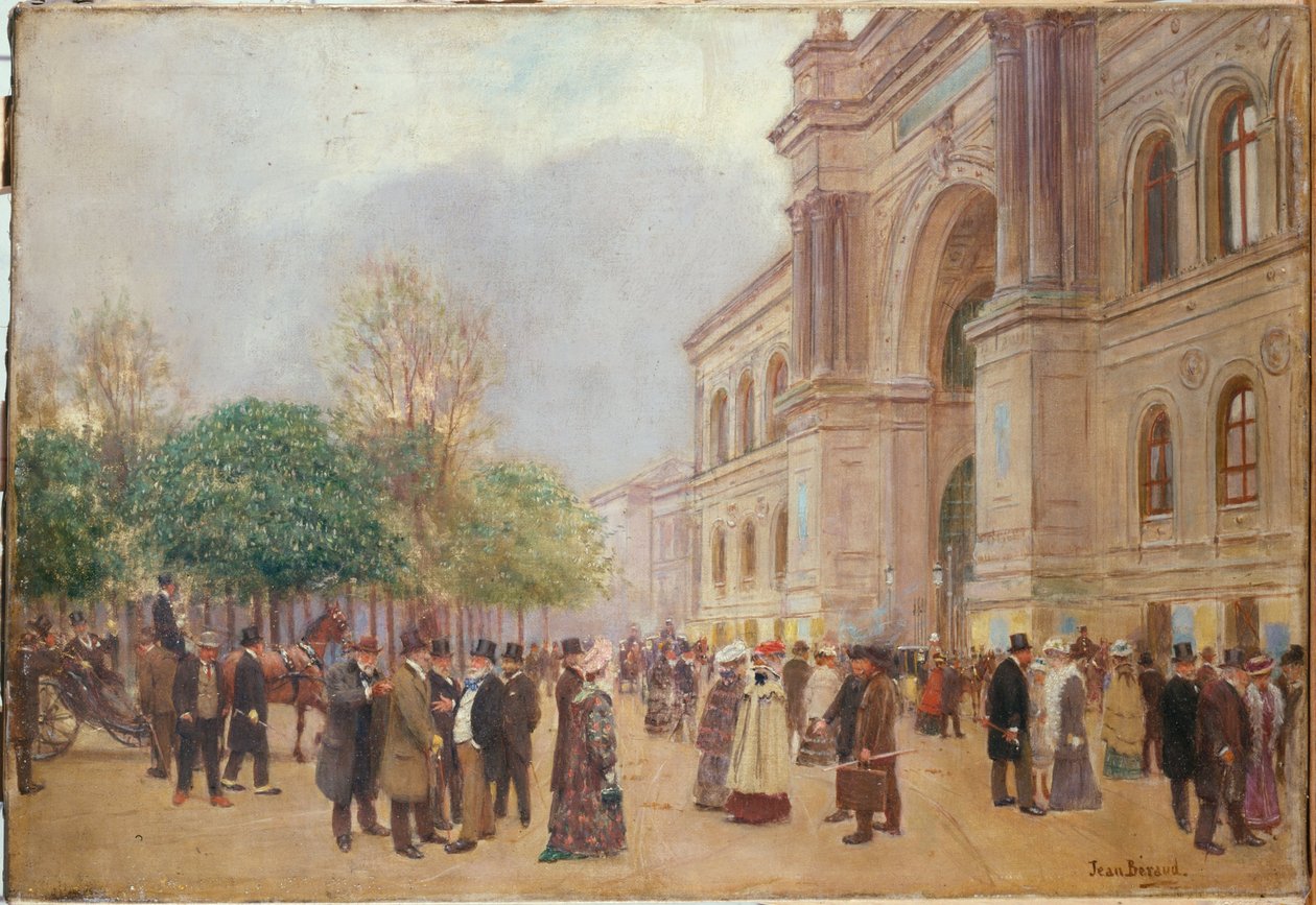 Salonista poistuminen, Palais de l
