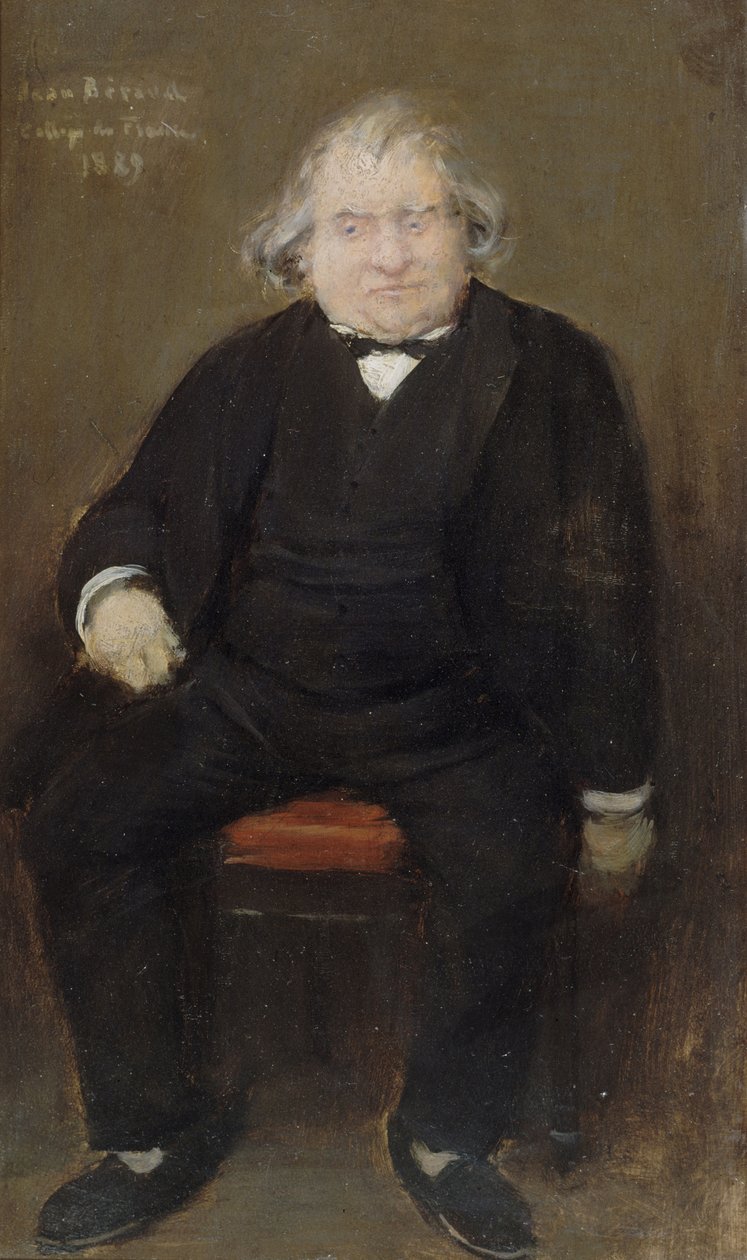 Ernest Renanin muotokuva 1823-1892, 1889. tekijältä Jean Beraud