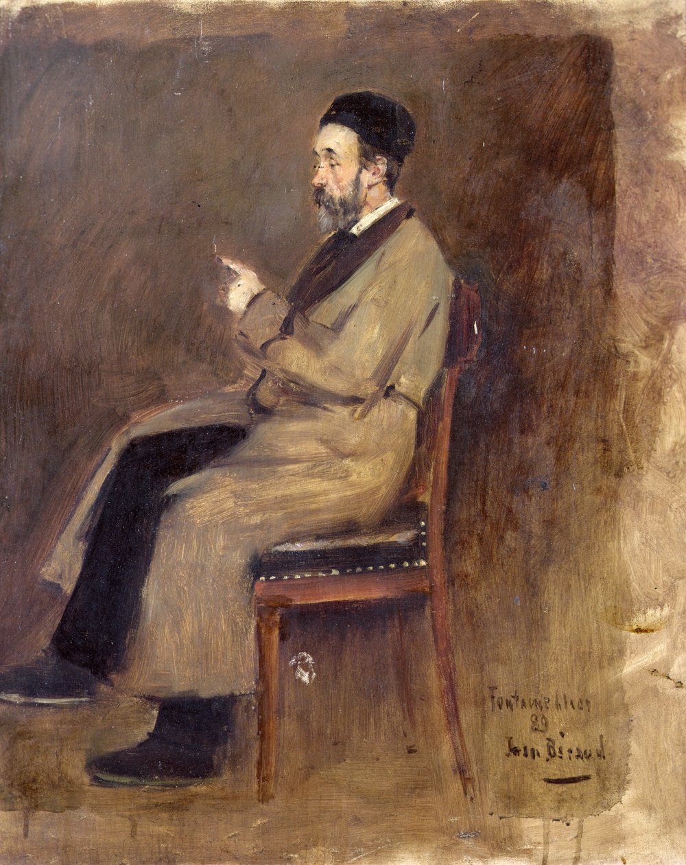 J. J. Weissin muotokuva (1827-1891) tekijältä Jean Beraud