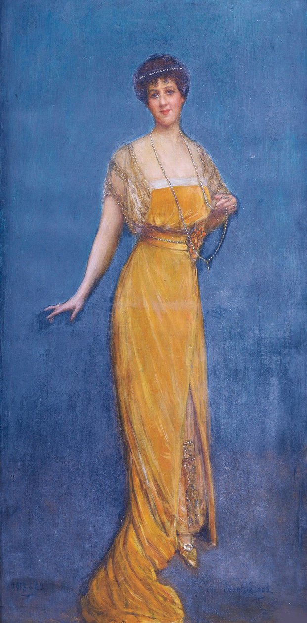 Madame Blanche Vesnitch, os. Ulman, muotokuva, 1913. tekijältä Jean Beraud