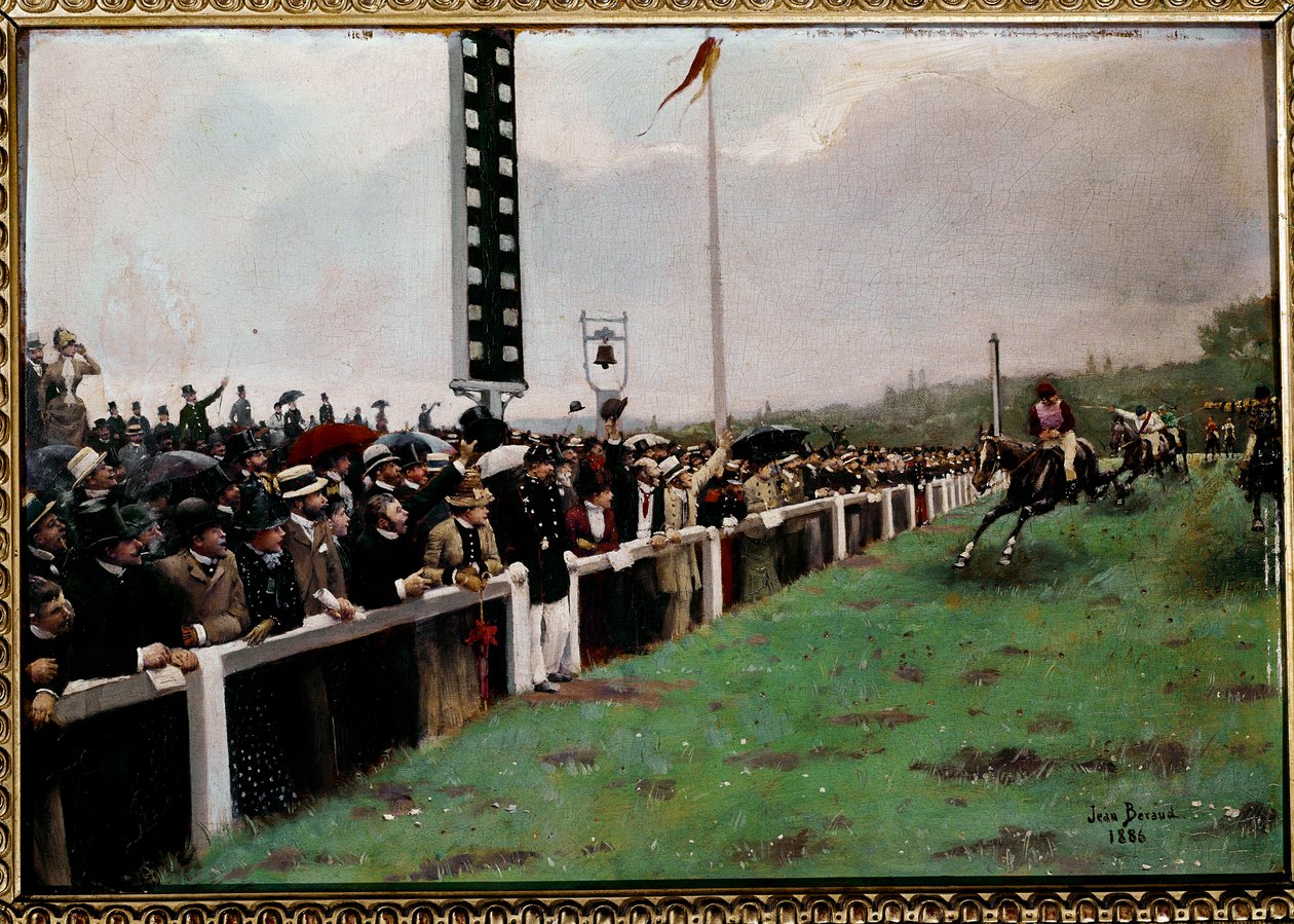 Kilpailut Longchampissa tekijältä Jean Beraud
