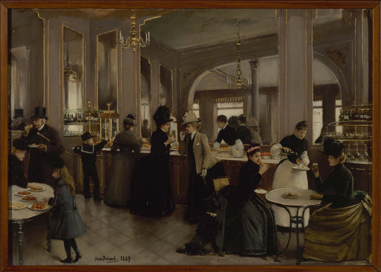 Gloppen konditoria tekijältä Jean Beraud