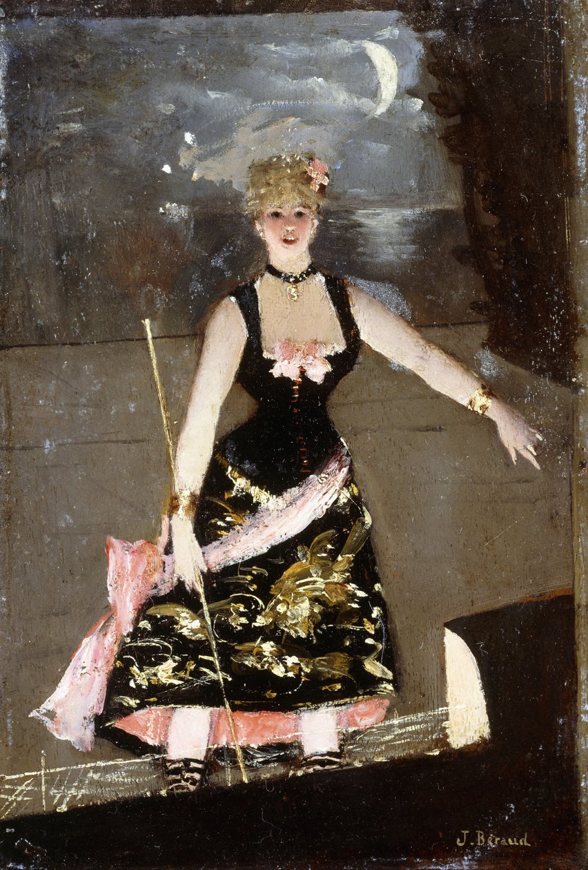 Musiikkitalon laulaja, tekijältä Jean Beraud