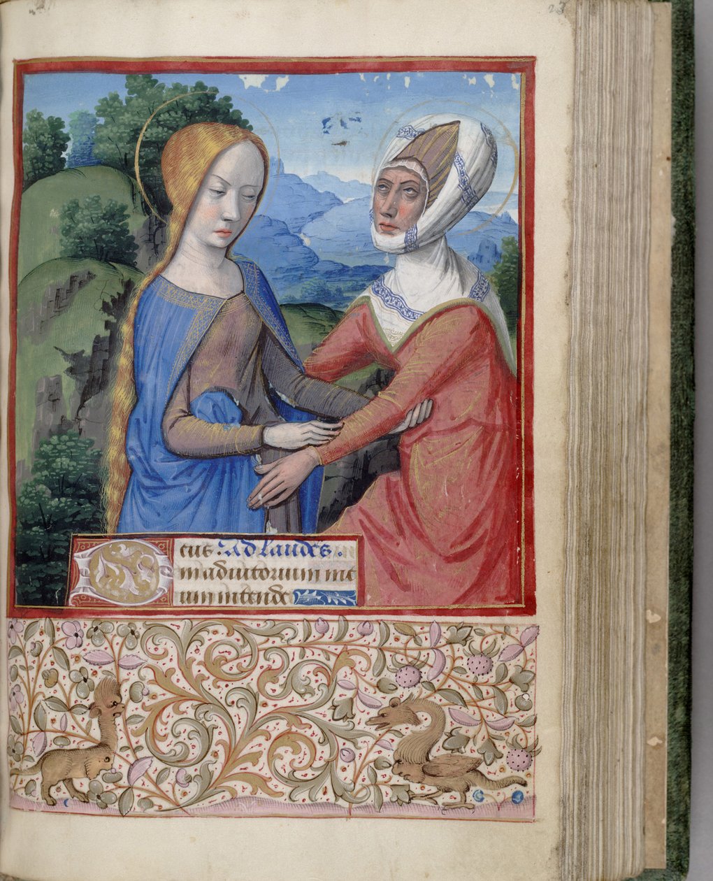 Visitation Book of Hours, 1485-1499 tekijältä Jean Bourdichon