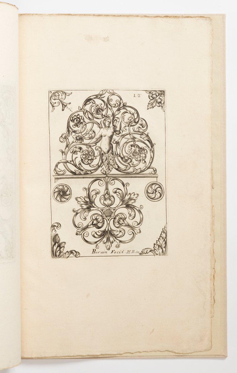 Levy 12, Diverses pièces de serruriers (erilaisia malleja lukkosepille) tekijältä Jean Bérain the Elder