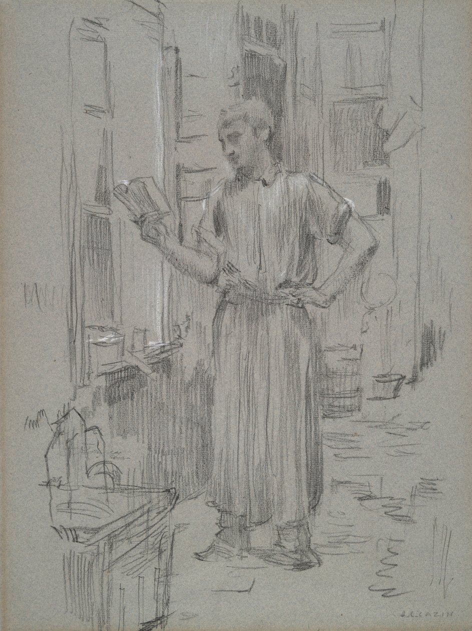 Ernest-Alexandre-Honore Coquelin tekijältä Jean Charles Cazin