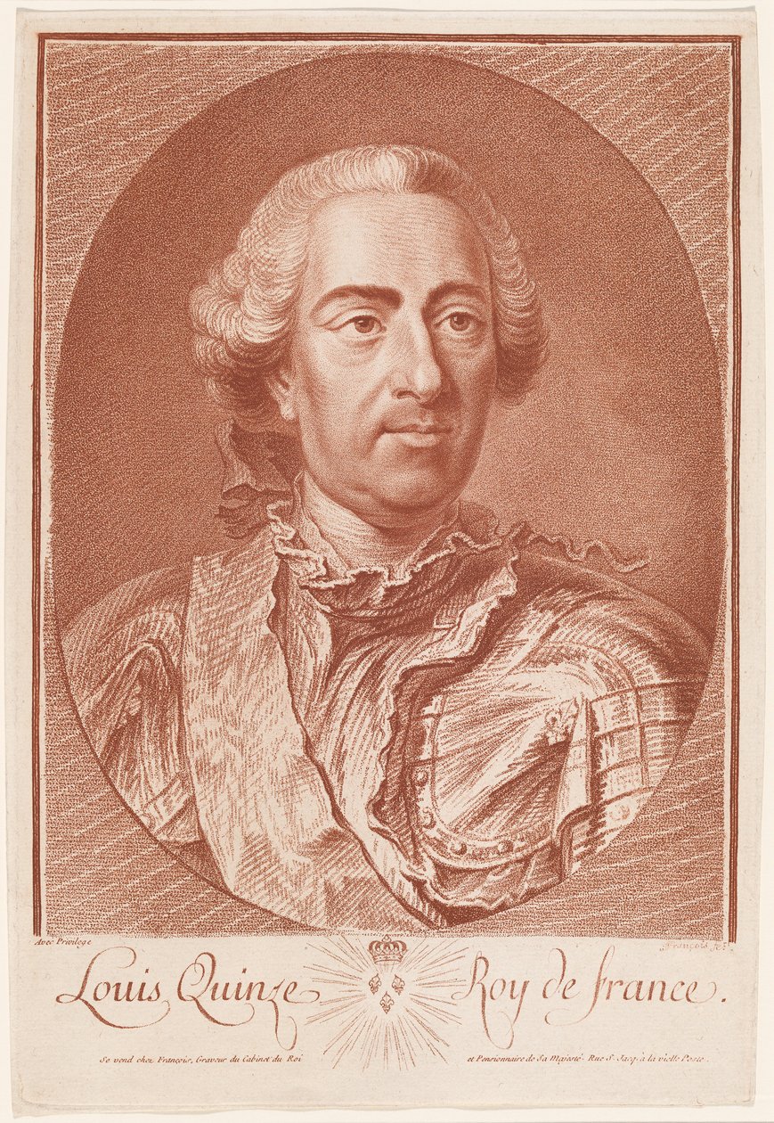 Louis Quinze, Ranskan kuningas (Louis XV) tekijältä Jean Charles François