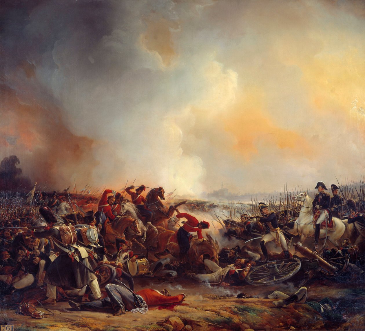 Polotskin taistelu 18.8.1812 Jean Charles Langlois
