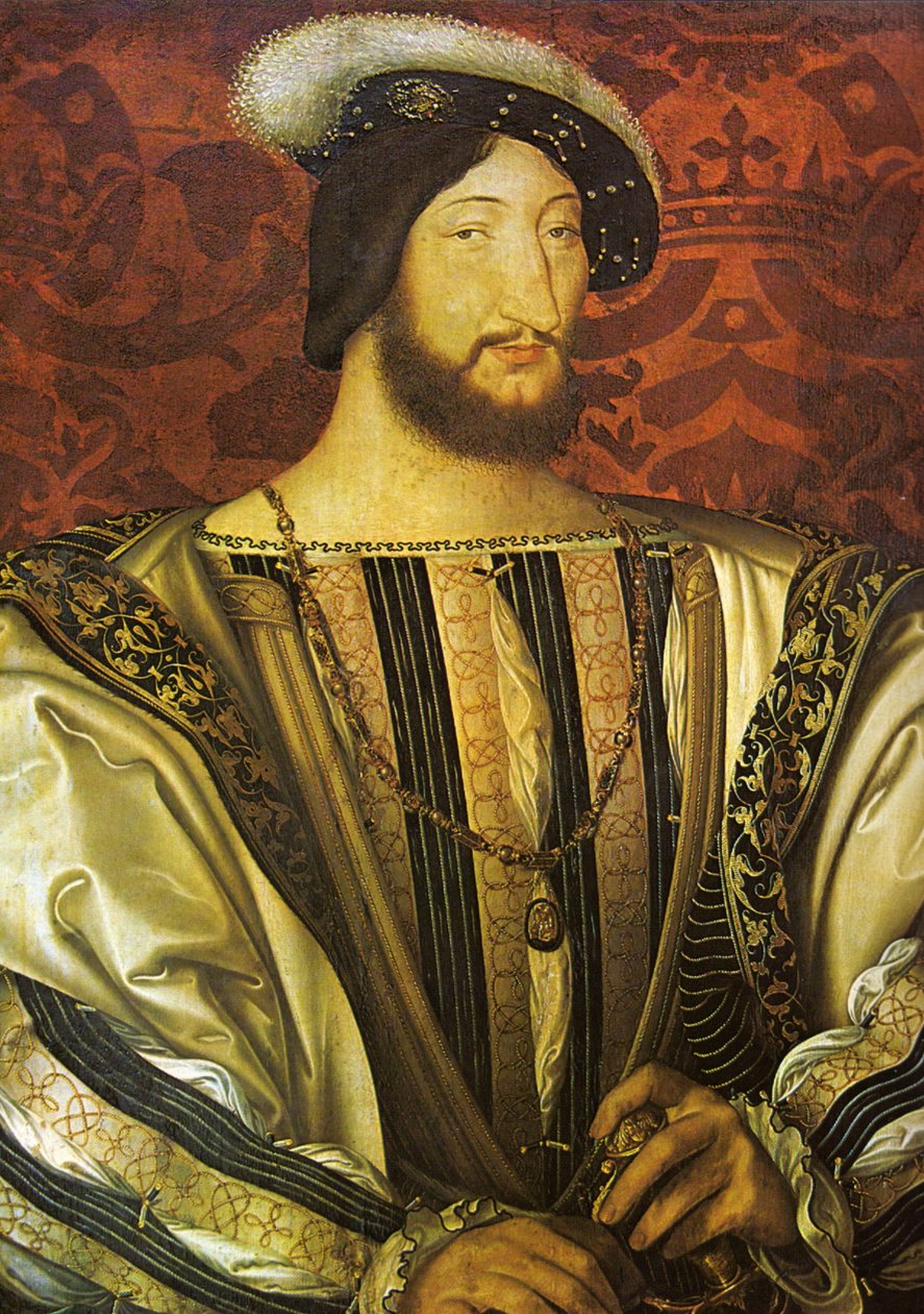 François I, Ranskan kuningas tekijältä Jean Clouet