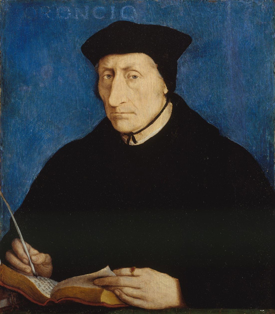 Guillaume Budé, n. 1536 (öljy puulle) tekijältä Jean Clouet