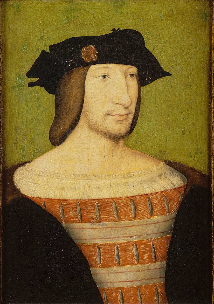 Muotokuva de François Ier (1494-1547), roi de France tekijältä Jean Clouet