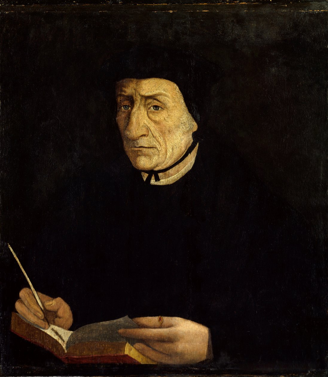 Guillaume Buden (Budee) (Budaeus) (1467-1540), ranskalaisen humanistin muotokuva. Jean Clouet