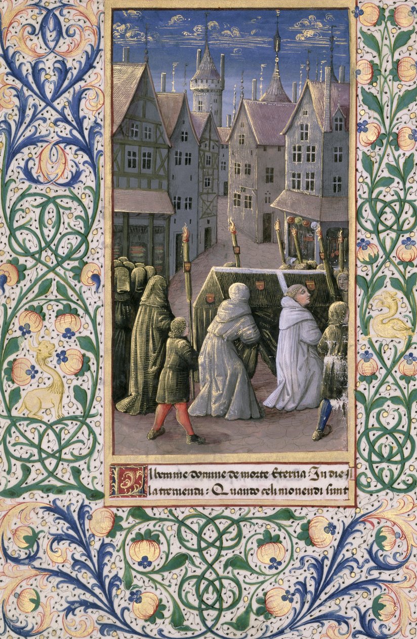neiti Lat. Q.v.I.126 f.79v Hautauskulkue, Louis d