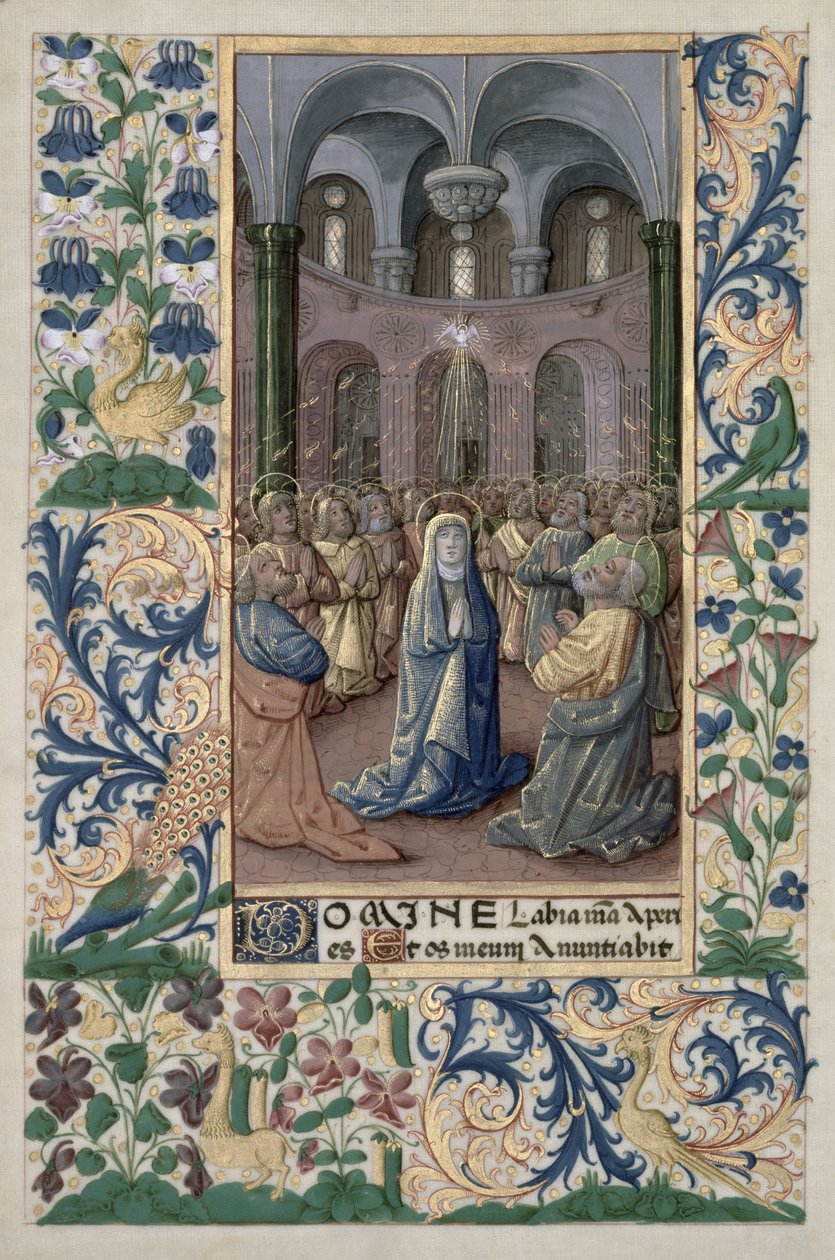 neiti Lat. Q.v.I.126 f.86v helluntai, Louis d