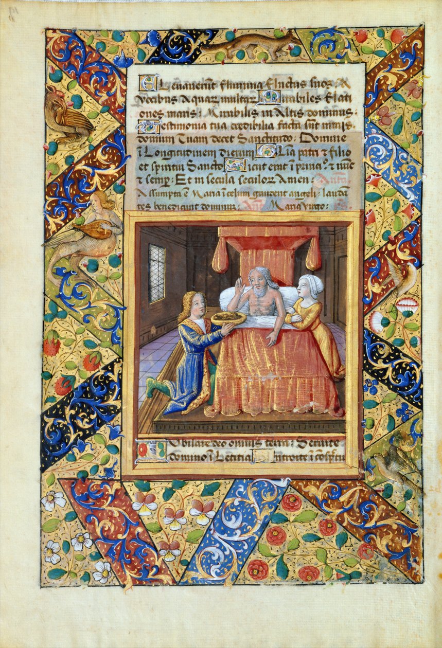 neiti Lat. Q.v.I.126 fol.19v Isaac siunaa Jacobia, Louis d