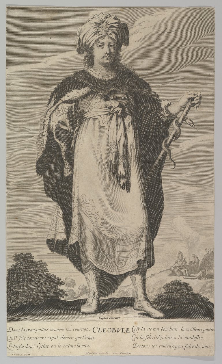 Cleobule, n. 1639-40 tekijältä Jean Couvay