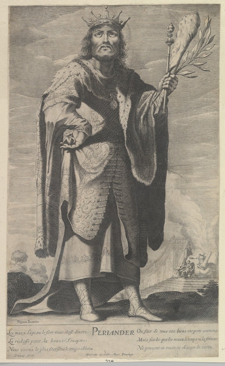 Periander, n. 1639-40 tekijältä Jean Couvay
