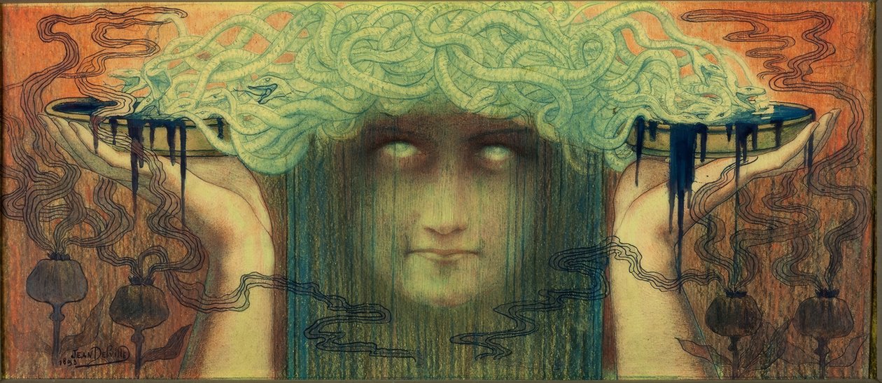 Meduse tekijältä Jean Delville