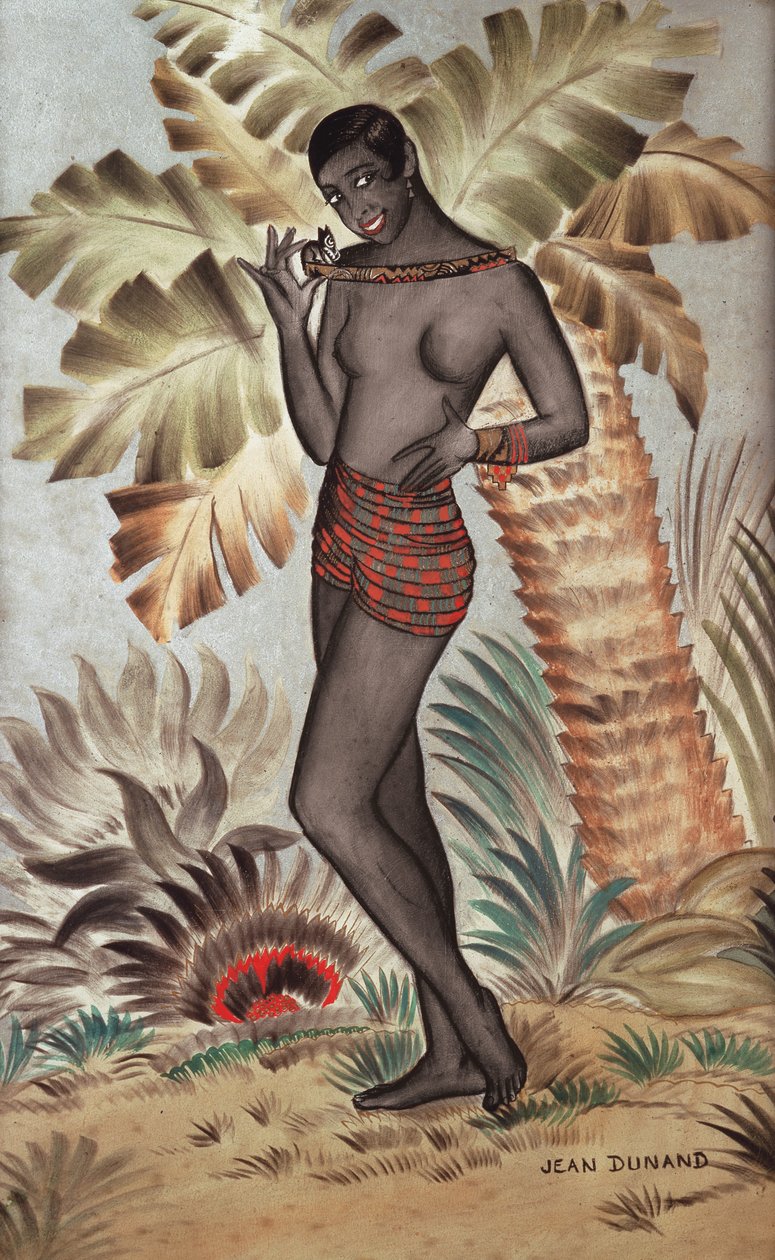 Josephine Baker tekijältä Jean Dunand